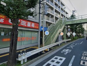 都立大学前駅からzan place都立大学スタジオまでのアクセス