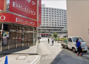 赤坂見附駅から赤坂スタジオへのアクセス途中のランドマーク１