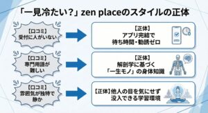 zenplaceは一見冷たい！の真相