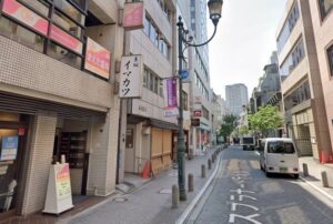 赤坂見附駅から赤坂スタジオへのアクセス途中のランドマーク2