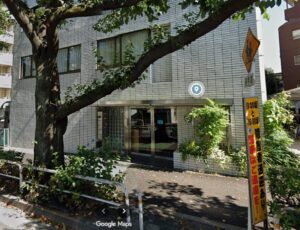 不動前スタジオの入るビルの前景