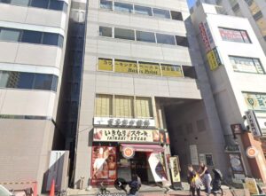 五反田東口スタジオのあるビルの前景