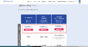 料金表